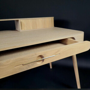 Bureau en bois massif contemporain design