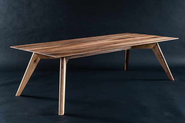 Table en bois massif sur mesure